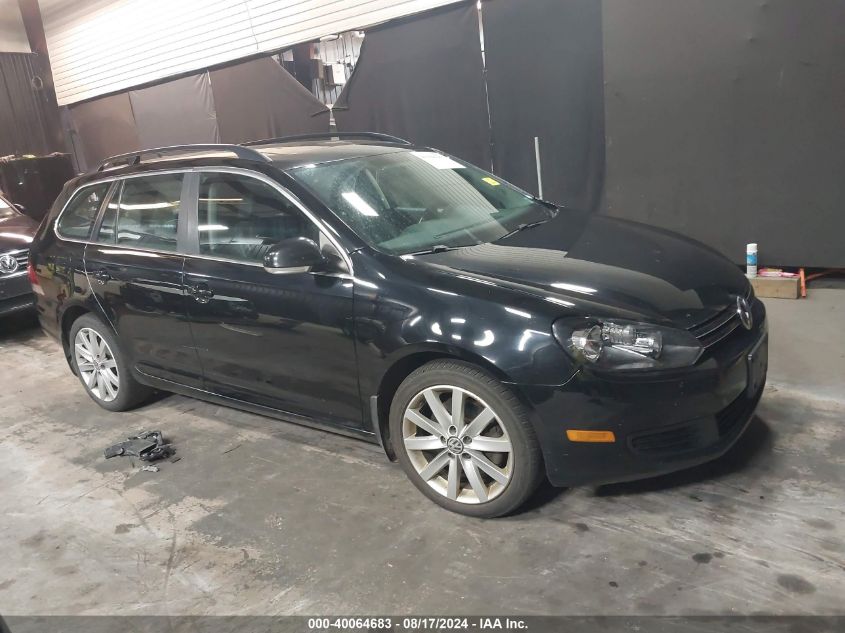 2014 Volkswagen Jetta Sportwagen 2.0L Tdi VIN: 3VWML7AJ5EM623687 Lot: 40064683