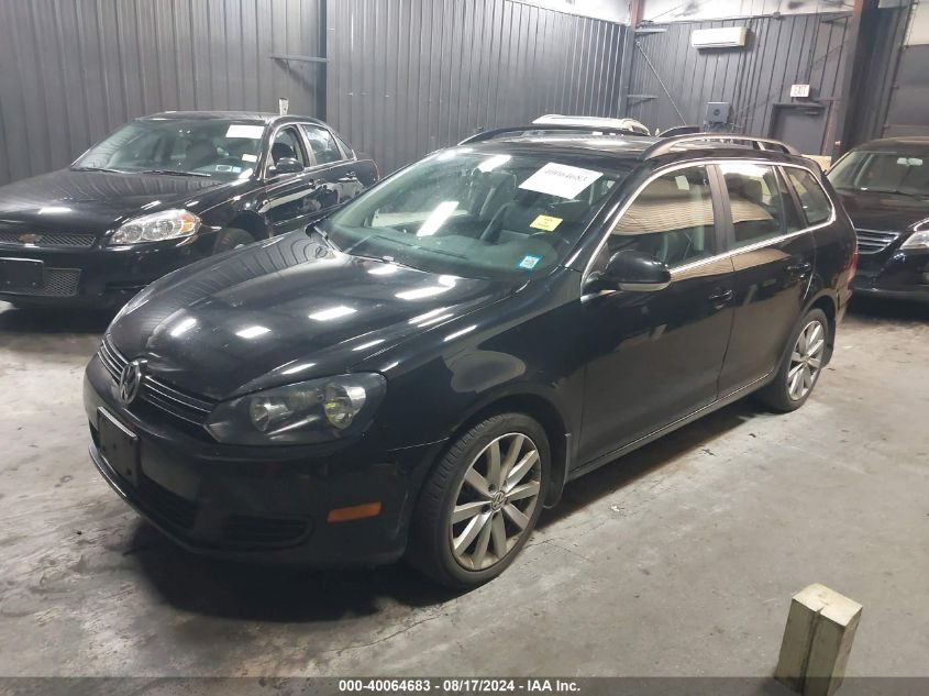 2014 Volkswagen Jetta Sportwagen 2.0L Tdi VIN: 3VWML7AJ5EM623687 Lot: 40064683