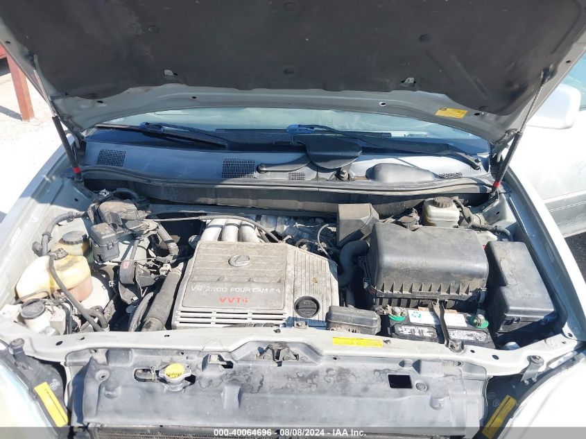 2003 Lexus Rx 300 300 VIN: JTJHF10U030298433 Lot: 40064696