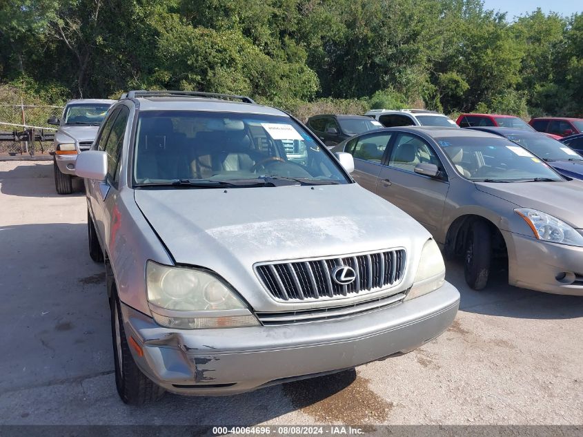 2003 Lexus Rx 300 300 VIN: JTJHF10U030298433 Lot: 40064696