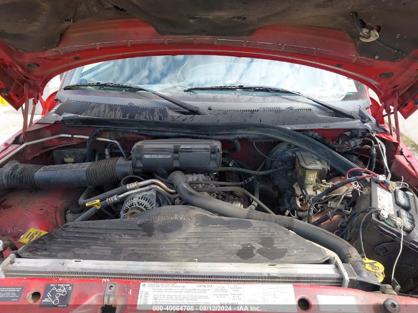 1997 Dodge Ram 1500 Lt VIN: 1B7HF16ZXVJ524299 Lot: 40064708