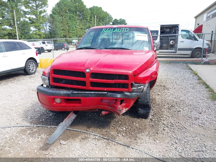 1997 Dodge Ram 1500 Lt VIN: 1B7HF16ZXVJ524299 Lot: 40064708