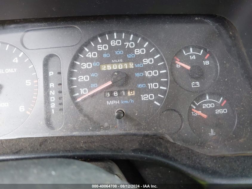 1997 Dodge Ram 1500 Lt VIN: 1B7HF16ZXVJ524299 Lot: 40064708