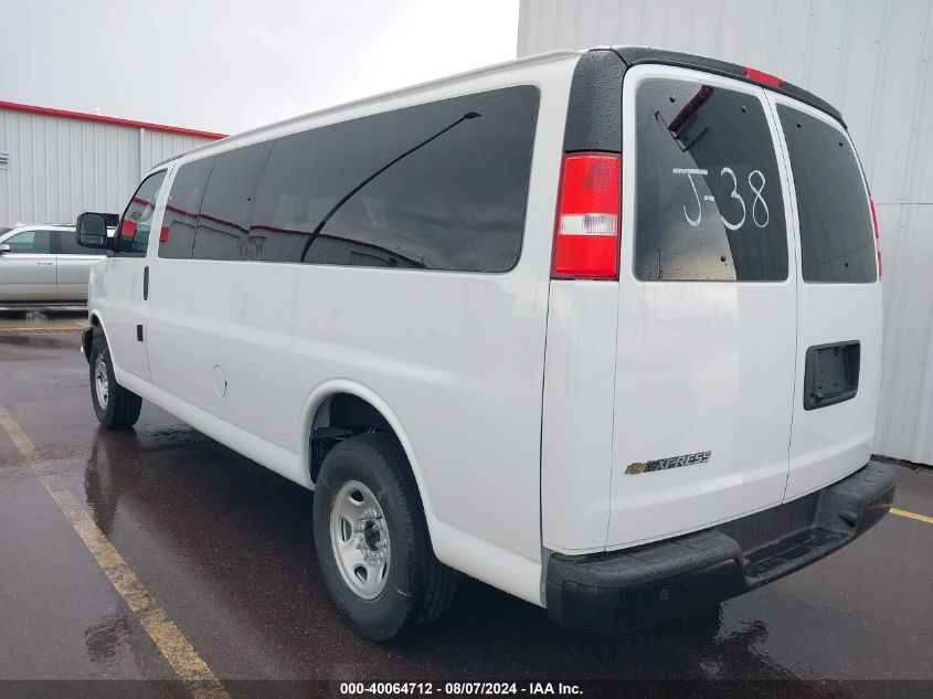 2024 Chevrolet Express Passenger Rwd 3500 Extended Wheelbase Ls VIN: 1GAZGNFP3R1221130 Lot: 40064712