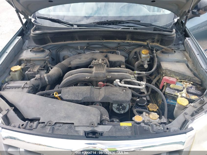 2011 Subaru Forester 2.5X VIN: JF2SHBBC7BH744186 Lot: 40064714