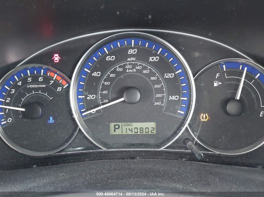 2011 Subaru Forester 2.5X VIN: JF2SHBBC7BH744186 Lot: 40064714