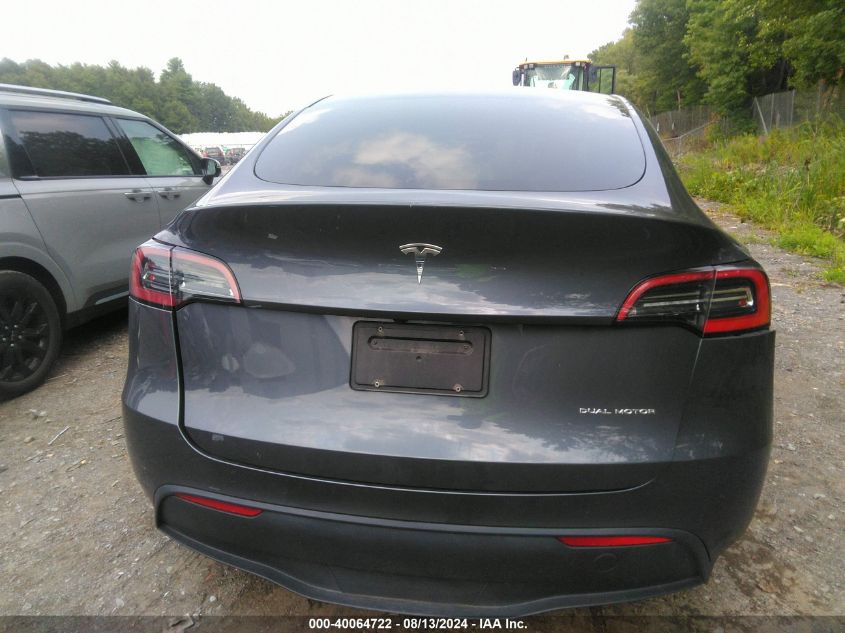 2023 Tesla Model Y Awd/Long Range Dual Motor All-Wheel Drive VIN: 7SAYGDEE5PF637572 Lot: 40064722