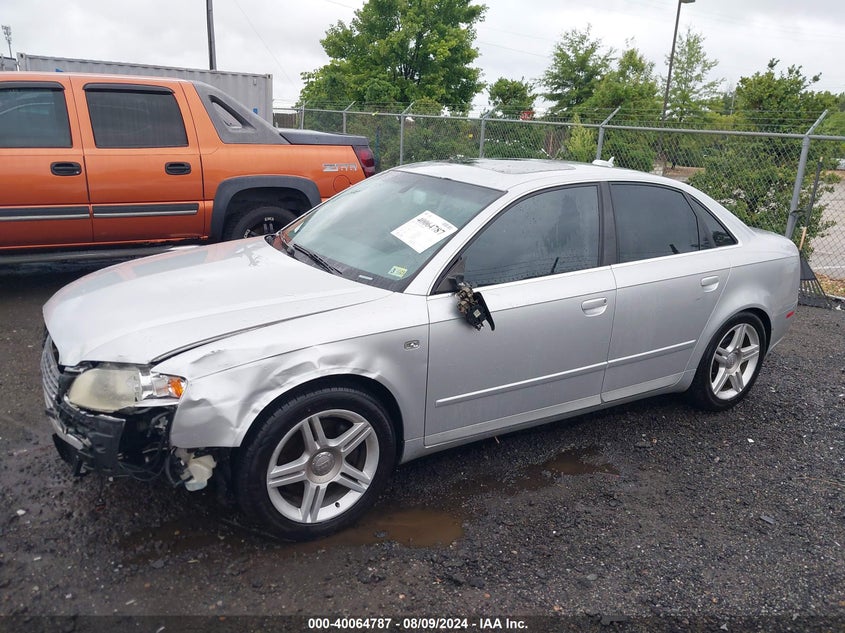 2006 Audi A4 2.0T VIN: WAUDF78E86A025432 Lot: 40064787