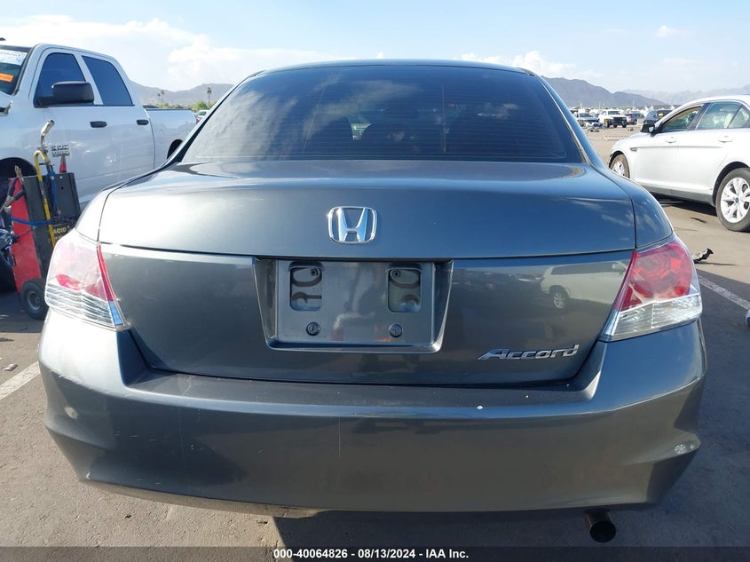 2009 Honda Accord 2.4 Lx VIN: JHMCP26349C003189 Lot: 40064826