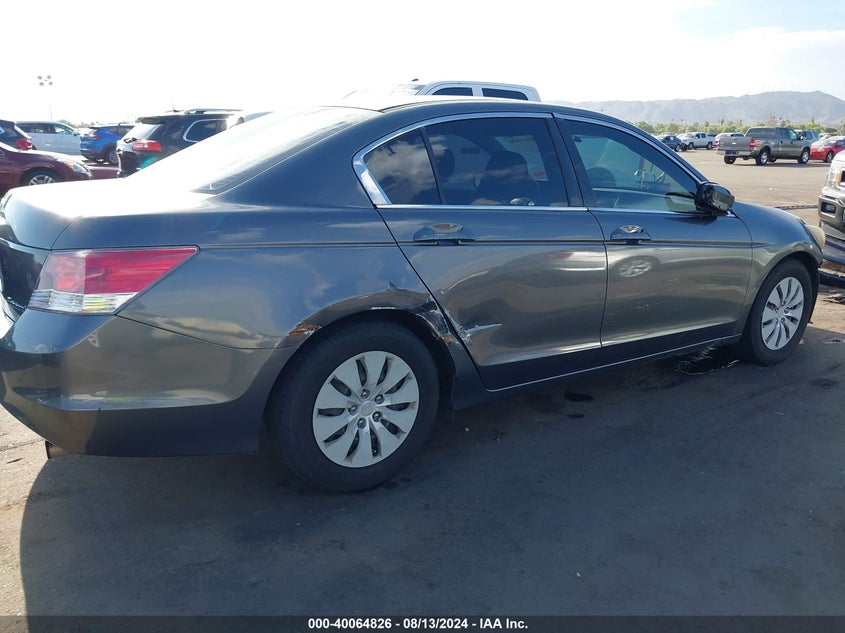 2009 Honda Accord 2.4 Lx VIN: JHMCP26349C003189 Lot: 40064826