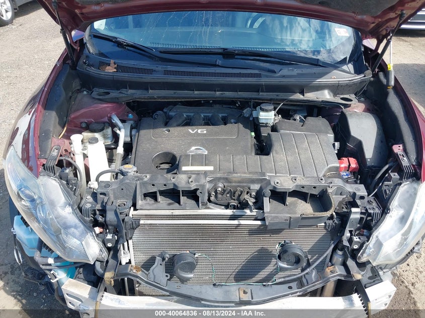 2012 Nissan Murano Sl VIN: JN8AZ1MW4CW203087 Lot: 40064836