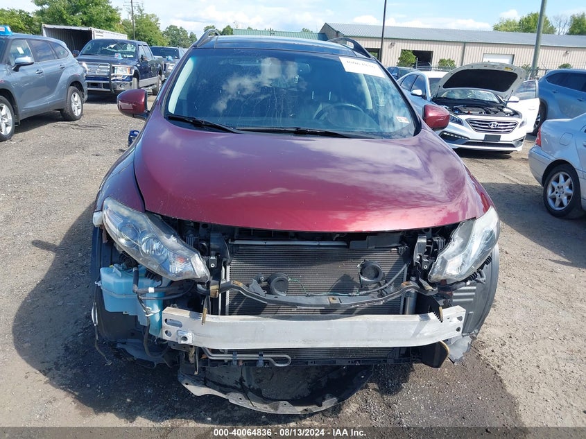 2012 Nissan Murano Sl VIN: JN8AZ1MW4CW203087 Lot: 40064836