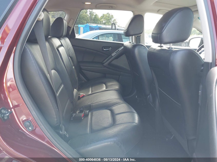 2012 Nissan Murano Sl VIN: JN8AZ1MW4CW203087 Lot: 40064836