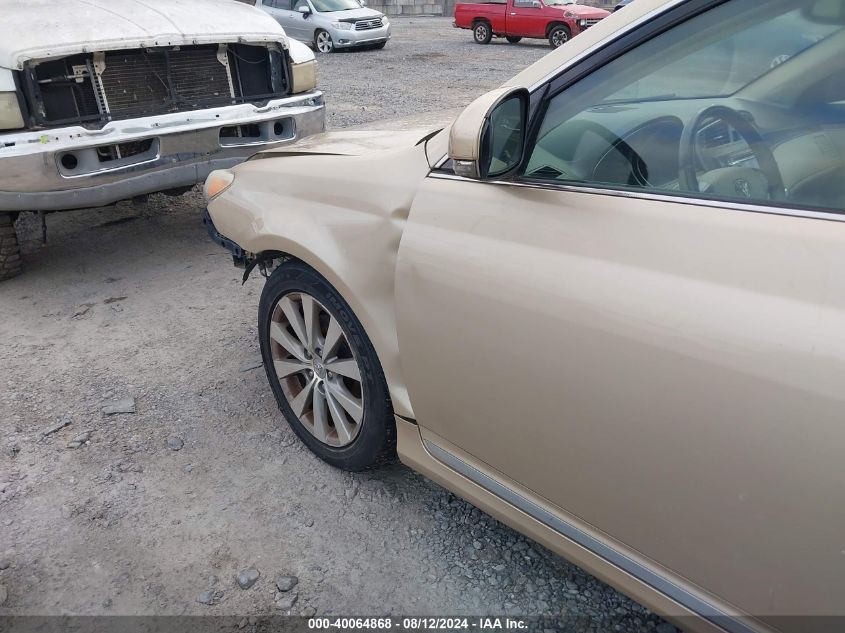 2011 Toyota Avalon Limited VIN: 4T1BK3DB4BU377163 Lot: 40064868