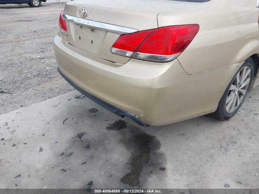 2011 Toyota Avalon Limited VIN: 4T1BK3DB4BU377163 Lot: 40064868
