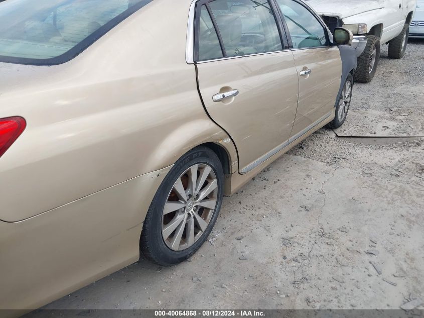 2011 Toyota Avalon Limited VIN: 4T1BK3DB4BU377163 Lot: 40064868