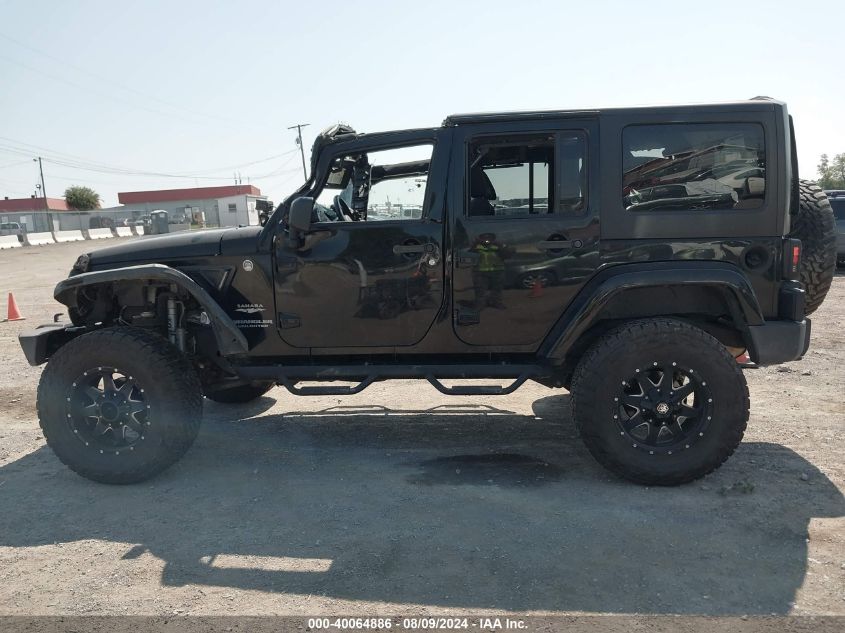 2014 Jeep Wrangler Unlimited Sahara VIN: 1C4BJWEG8EL264782 Lot: 40064886