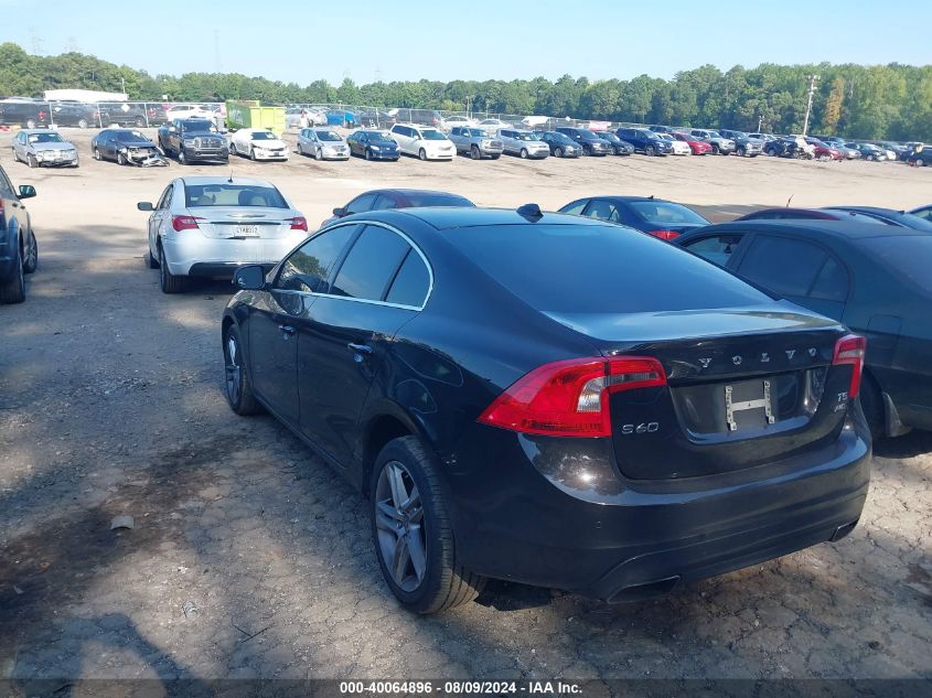 2015 Volvo S60 Premier VIN: YV1612TK4F1345481 Lot: 40733436