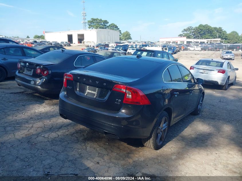 2015 Volvo S60 Premier VIN: YV1612TK4F1345481 Lot: 40733436