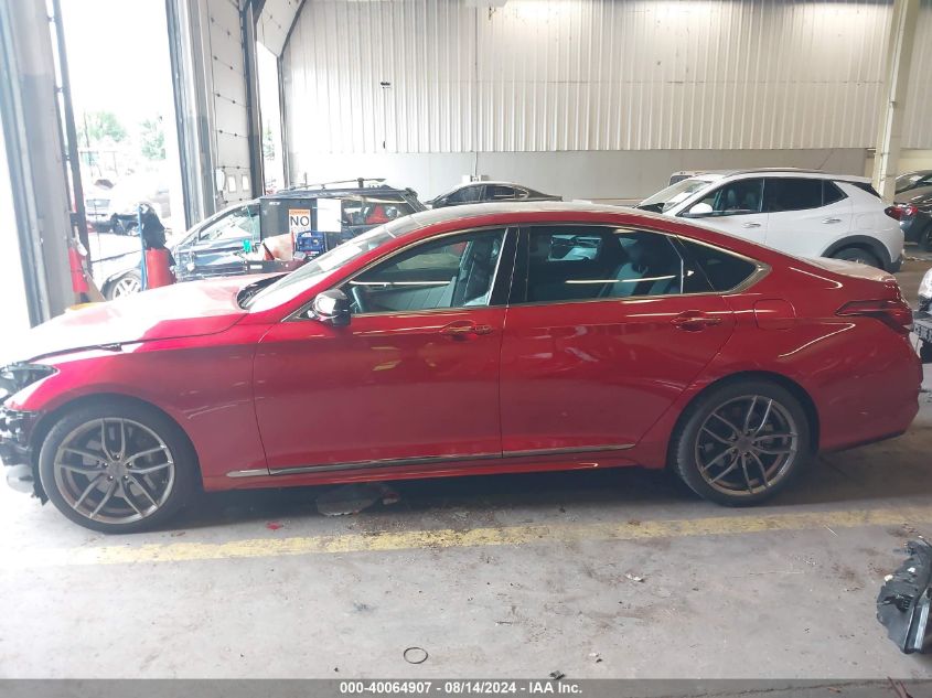 KMTFN4JB5LU330699 2020 Genesis G80 3.3T Sport Awd