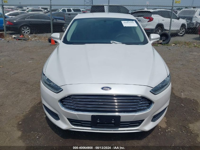 2016 Ford Fusion Se VIN: 3FA6P0H75GR306053 Lot: 40064908