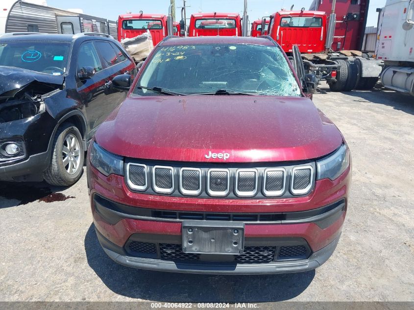 2022 Jeep Compass Latitude 4X4 VIN: 3C4NJDBB6NT148429 Lot: 40064922