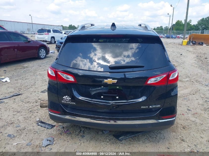 2018 Chevrolet Equinox Premier VIN: 2GNAXVEV1J6238148 Lot: 40064988