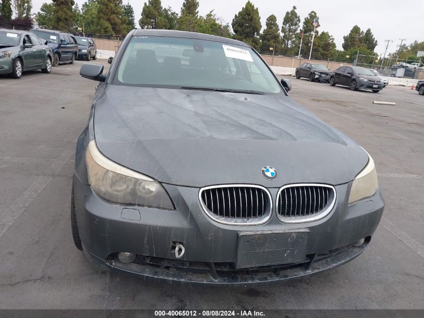 2007 BMW 550I VIN: WBANB53517CP04380 Lot: 40065012