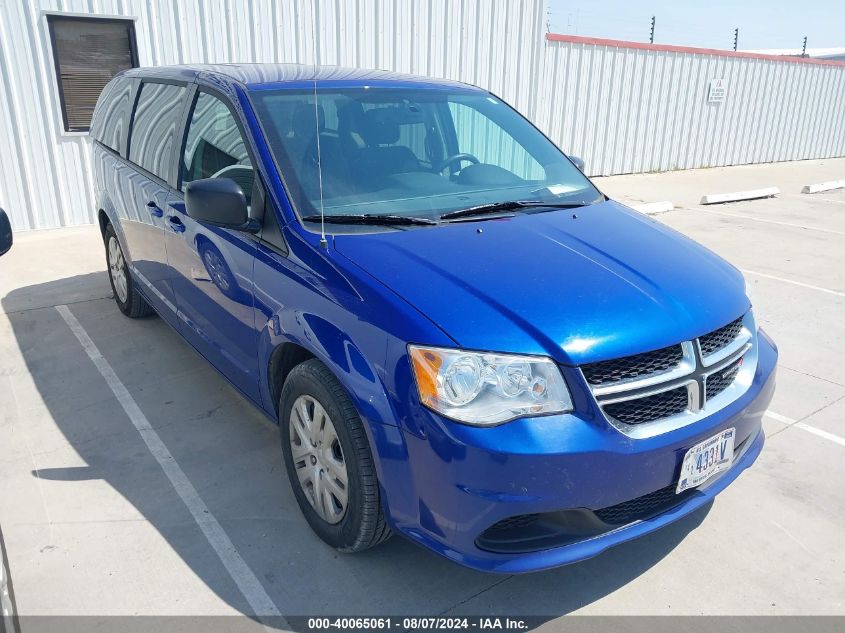 2018 Dodge Grand Caravan Se VIN: 2C4RDGBG5JR296753 Lot: 40065061