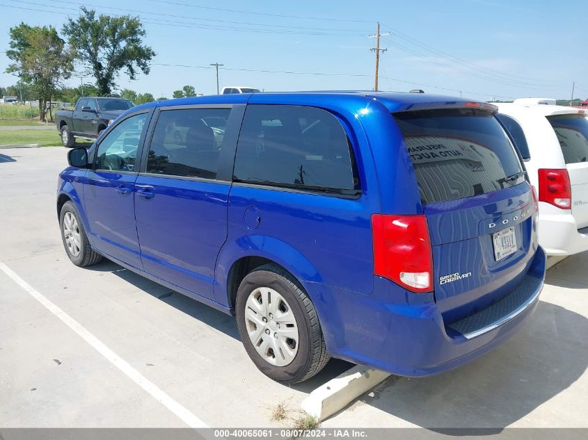 2018 Dodge Grand Caravan Se VIN: 2C4RDGBG5JR296753 Lot: 40065061