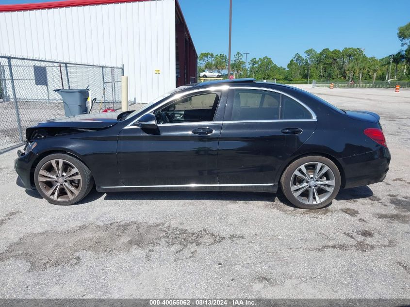 2017 Mercedes-Benz C 300 Luxury/Sport VIN: 55SWF4JB5HU206135 Lot: 40065062