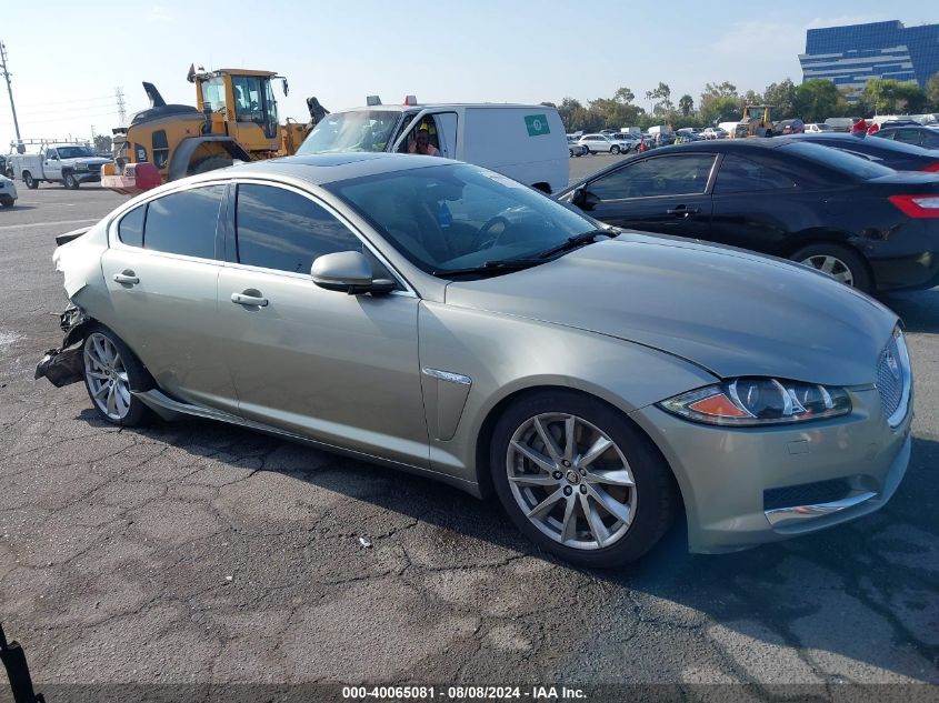 2013 Jaguar Xf I4 T VIN: SAJWA0ES8DPU06088 Lot: 40065081