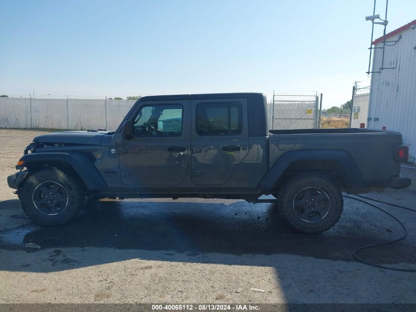 2020 Jeep Gladiator Sport S 4X4 VIN: 1C6HJTAG0LL137821 Lot: 40065112