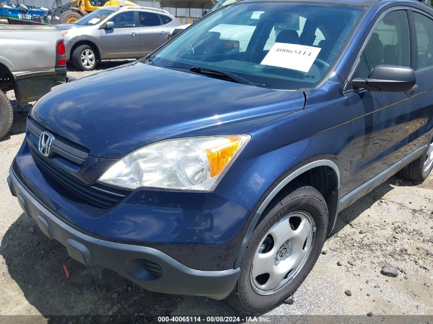 2008 Honda Cr-V Lx VIN: JHLRE38398C003405 Lot: 40065114