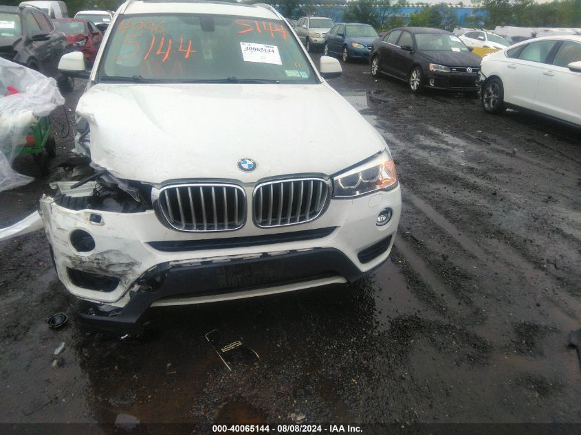 2016 BMW X3 XDRIVE28I - 5UXWX9C52G0D85218