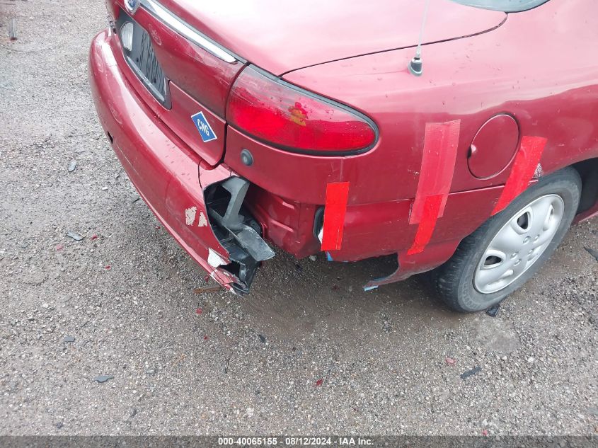 2000 Ford Contour Se VIN: 3FAFP66ZXYM108591 Lot: 40065155