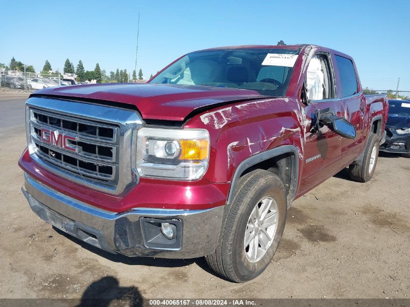 2015 GMC Sierra 1500 Sle VIN: 3GTP1UEC9FG412346 Lot: 40065167