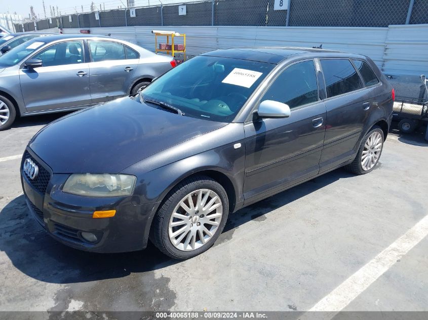 2006 Audi A3 VIN: WAUNX78P66A168997 Lot: 40065188