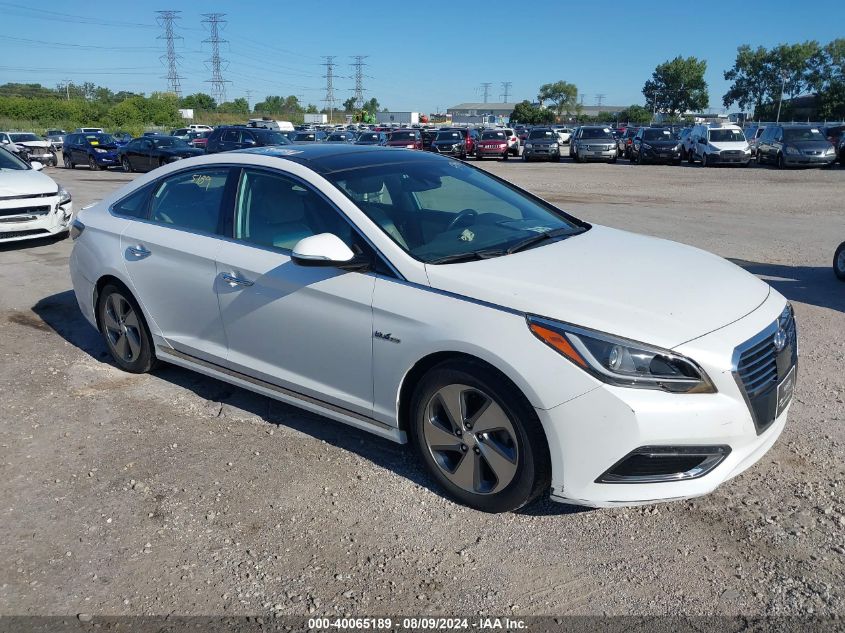 KMHE34L16GA025767 2016 HYUNDAI SONATA - Image 1