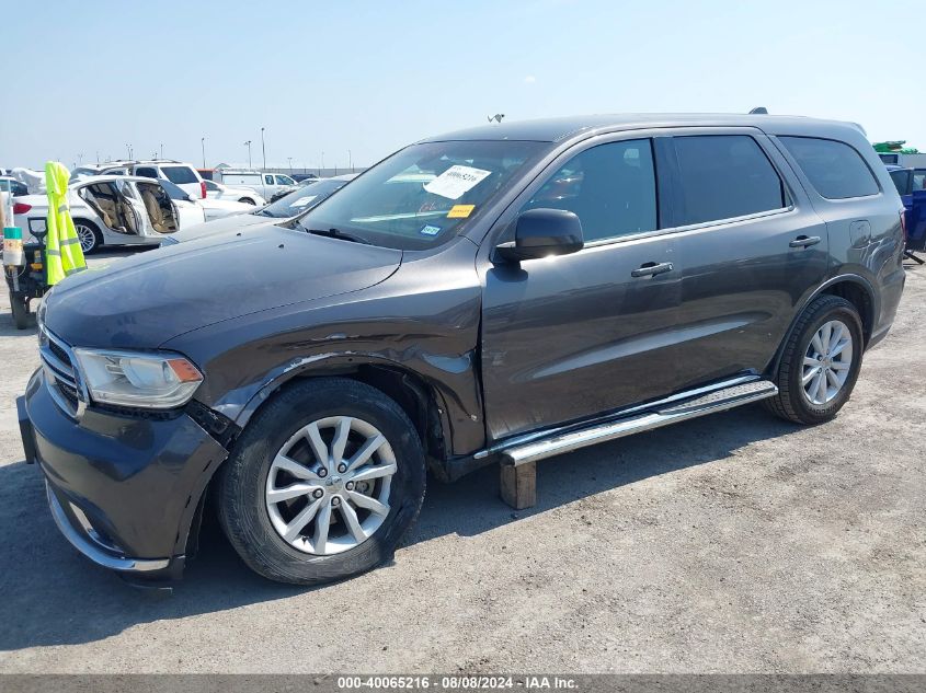 2014 Dodge Durango Sxt VIN: 1C4RDHAG3EC522214 Lot: 40065216