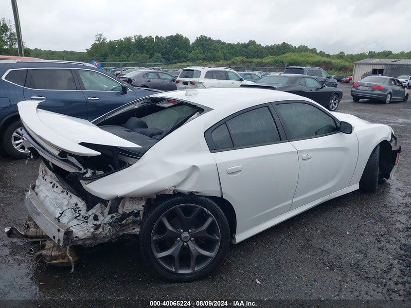 VIN 2C3CDXHG4KH583865 2019 DODGE CHARGER GT RWD