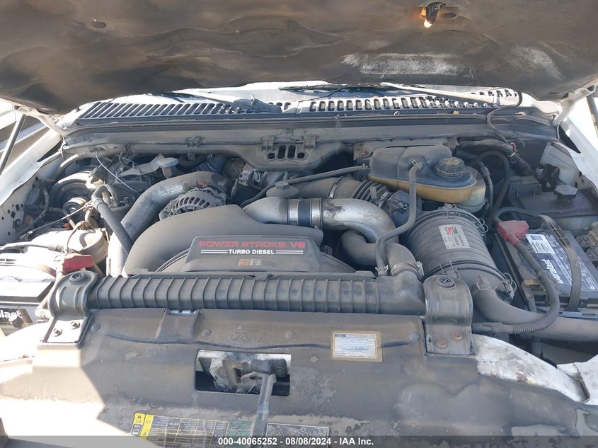 2003 Ford F-250 Lariat/Xl/Xlt VIN: 1FTNX20P93ED80263 Lot: 40065252