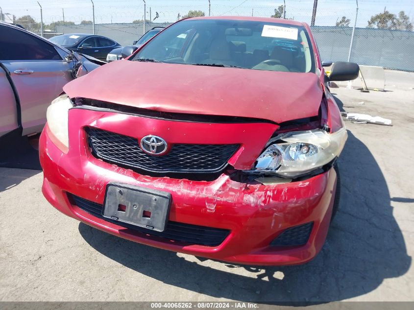 2009 Toyota Corolla Le VIN: JTDBL40E399092250 Lot: 40065262