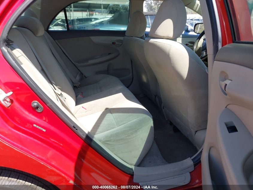 2009 Toyota Corolla Le VIN: JTDBL40E399092250 Lot: 40065262