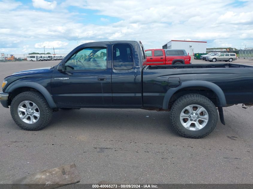 2004 Toyota Tacoma VIN: 5TEWM72N14Z434384 Lot: 40065273