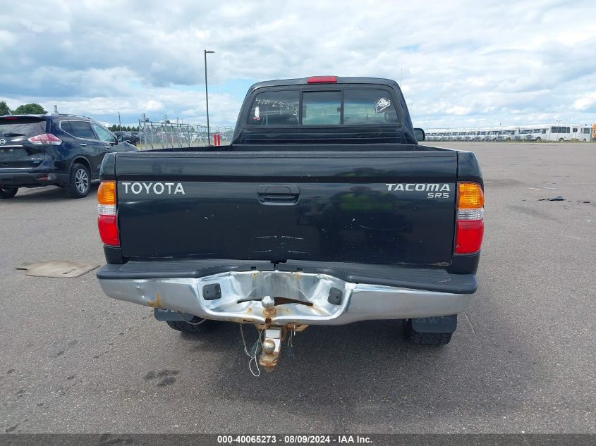 2004 Toyota Tacoma VIN: 5TEWM72N14Z434384 Lot: 40065273