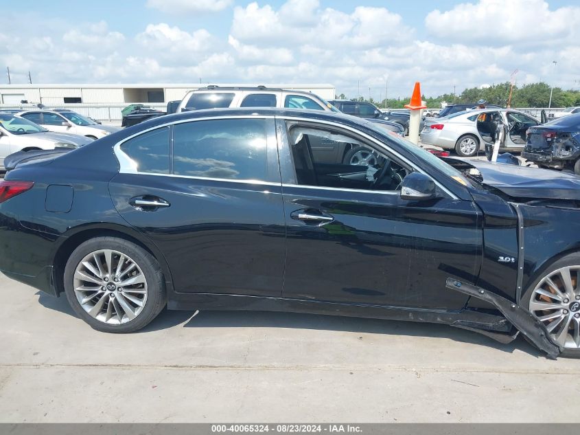 2019 Infiniti Q50 3.0T Luxe VIN: JN1EV7AP8KM542330 Lot: 40065324