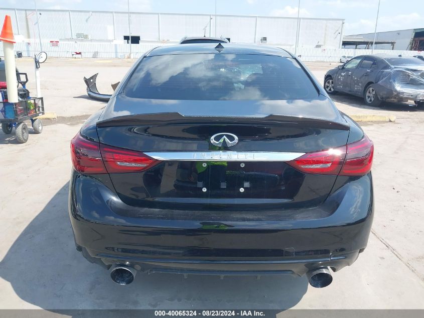 2019 Infiniti Q50 3.0T Luxe VIN: JN1EV7AP8KM542330 Lot: 40065324