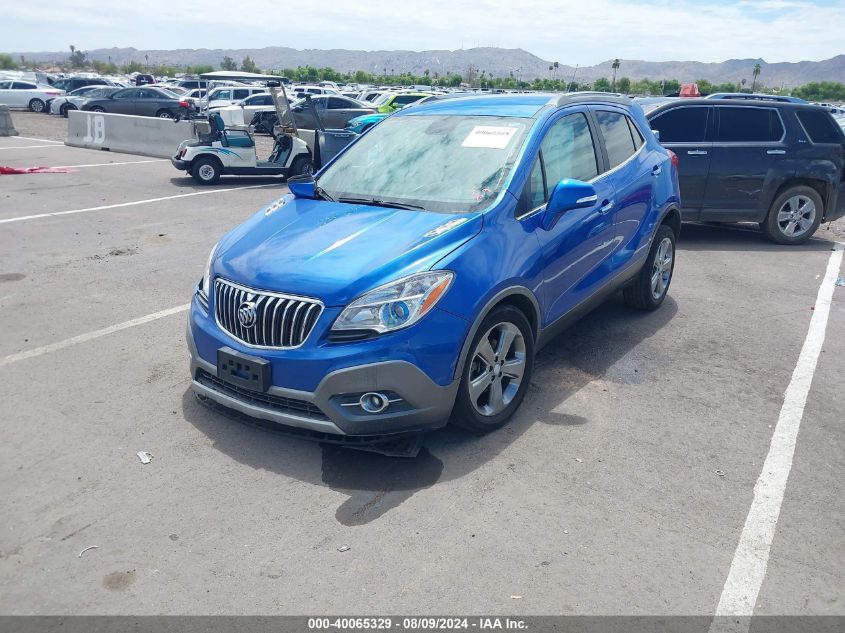 2014 Buick Encore Convenience VIN: KL4CJBSB9EB681169 Lot: 40065329