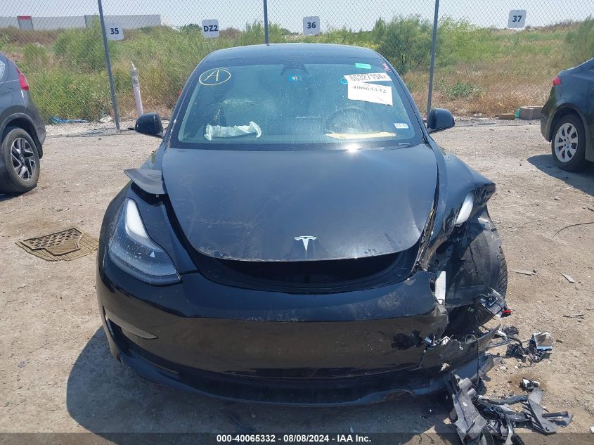 2021 Tesla Model 3 Standard Range Plus Rear-Wheel Drive VIN: 5YJ3E1EA3MF915695 Lot: 40065332